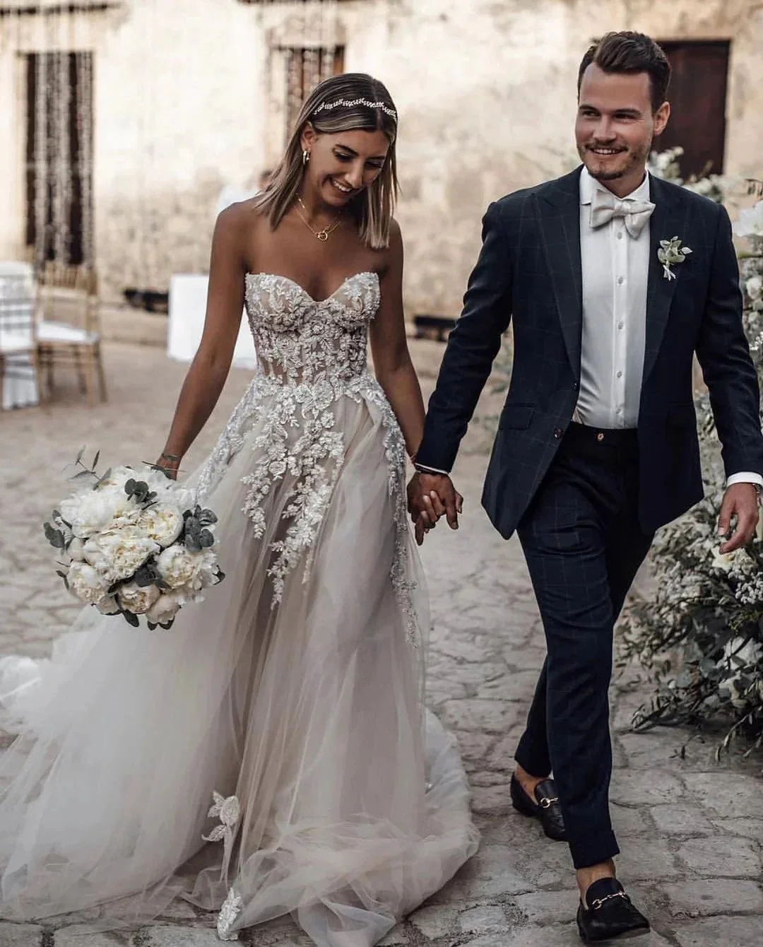 Elegant Princess A-Line Wedding Dresses with Lace - Image 6
