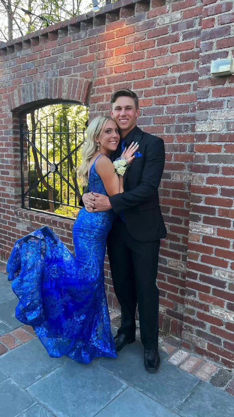 Elegant Royal Blue Mermaid Prom Dress,Charming Royal Blue Evening Dress  Y1831 - Image 2