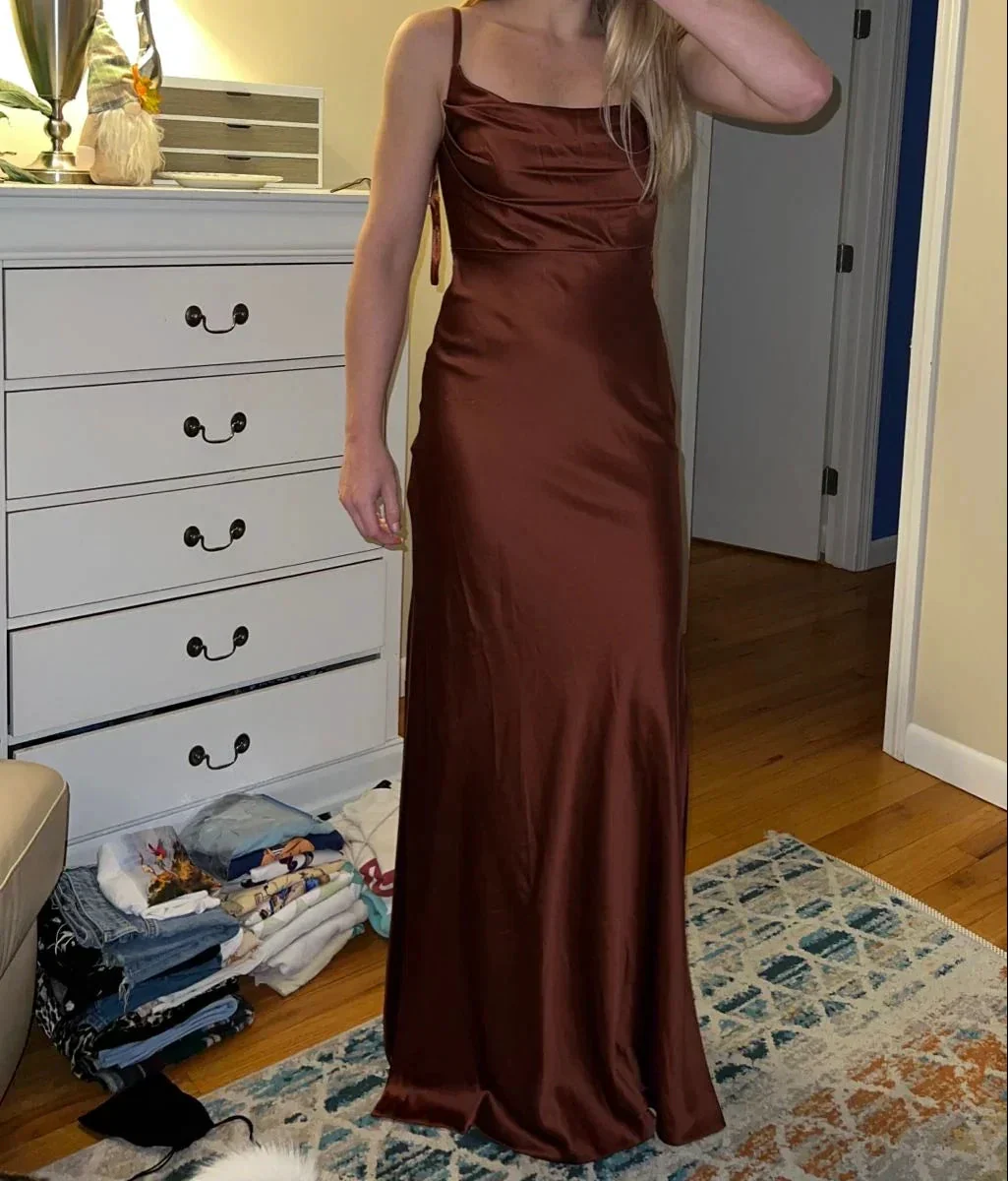 Elegant Sheath Long Prom Dress Trendy Evening Dress Y4769 - Image 2