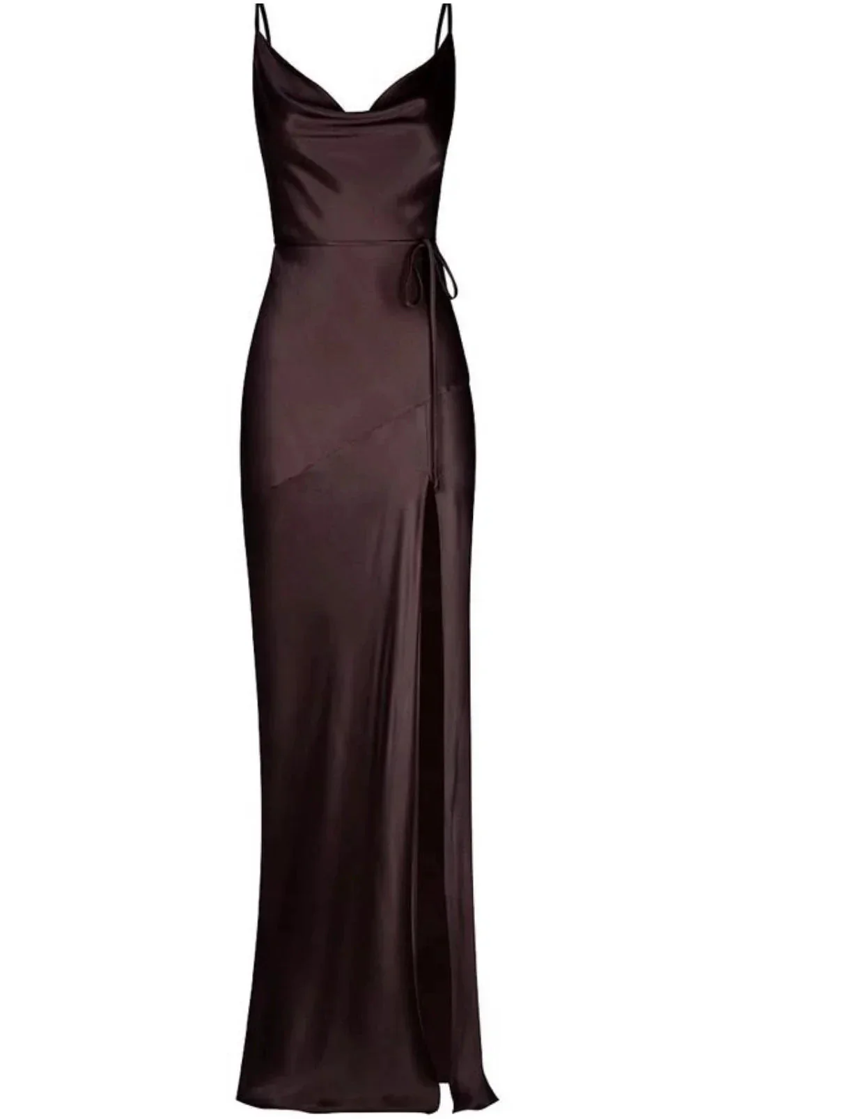 Elegant Spaghetti Straps Long Prom Dress Charming Evening Dress Y4647 - Image 2