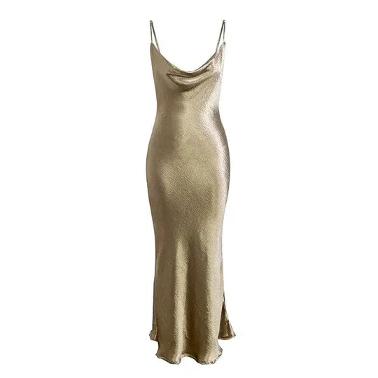 Elegant Spaghetti Straps Prom Dress Backless Formal Gown Sexy Evening Dress Y410 - Image 3