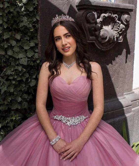 Elegant Sweetheart Tulle Ball Gown,Princess Dress Y1089 - Image 2