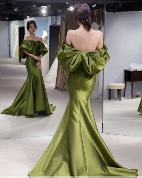 Emerald Evening Dress Women's Party Dress Off Shoulder Sexy Bodycon Dress Evening Club Birthday Dress Y4047 - Image 2