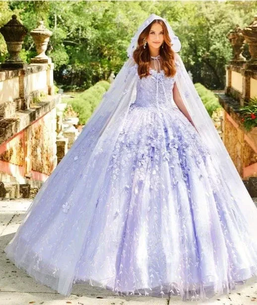 Emerald Green Hand Beaded Flower Ball Gown Quinceanera Dress Off Shoulder Sweetheart Gown Y293 - Image 8