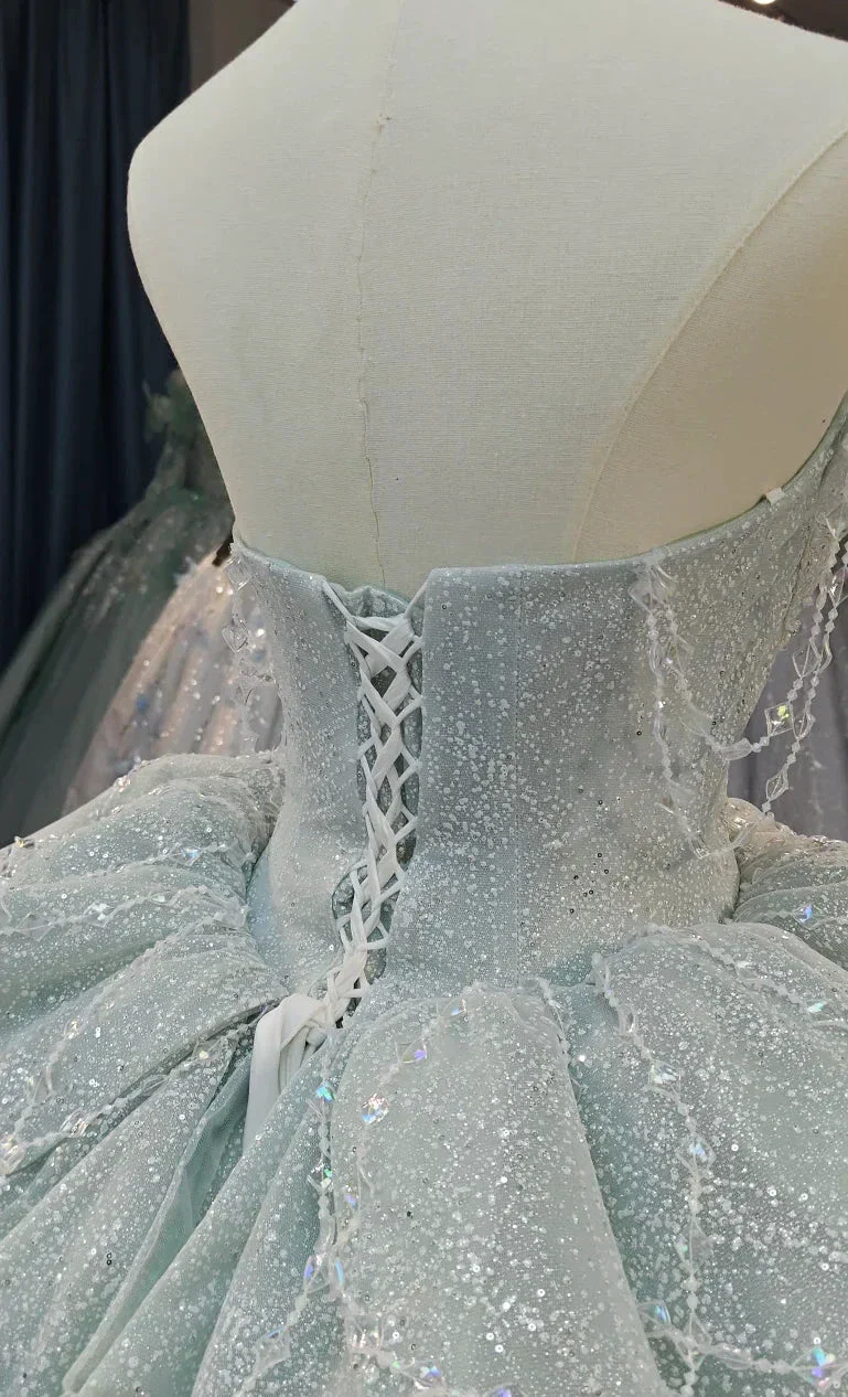 Frost Crystal Petal Ballgown - Image 4