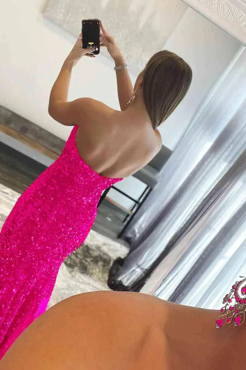 Strapless Dress For Prom SYP83 - Image 2