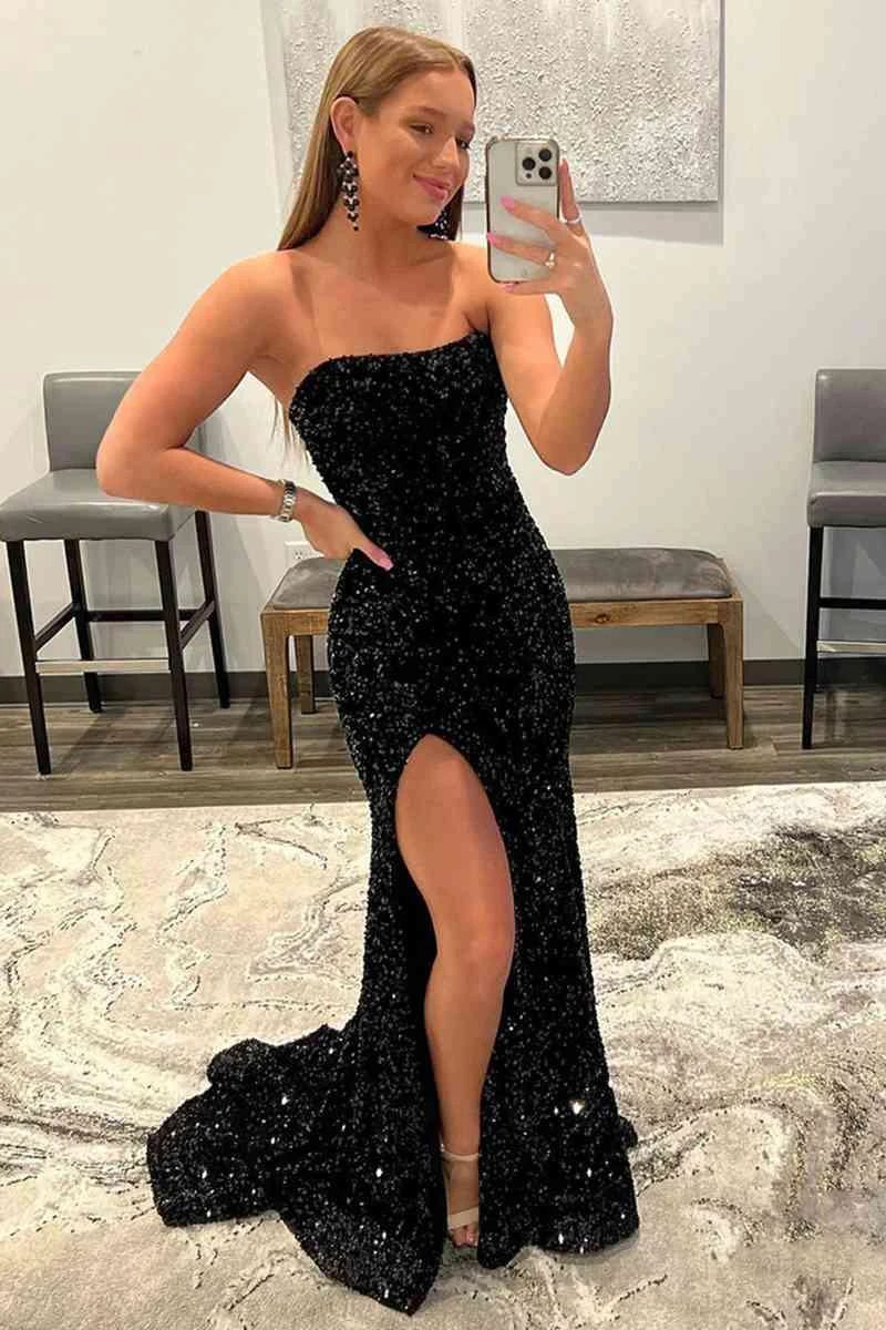 Strapless Dress For Prom SYP83 - Image 5