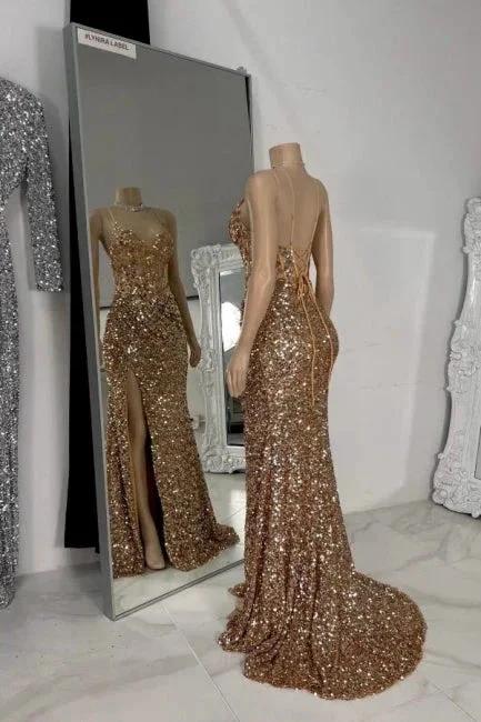 Gorgeous Column Tulle Spaghetti Straps Sleeveless Prom Dress With Rhinestone - Image 2