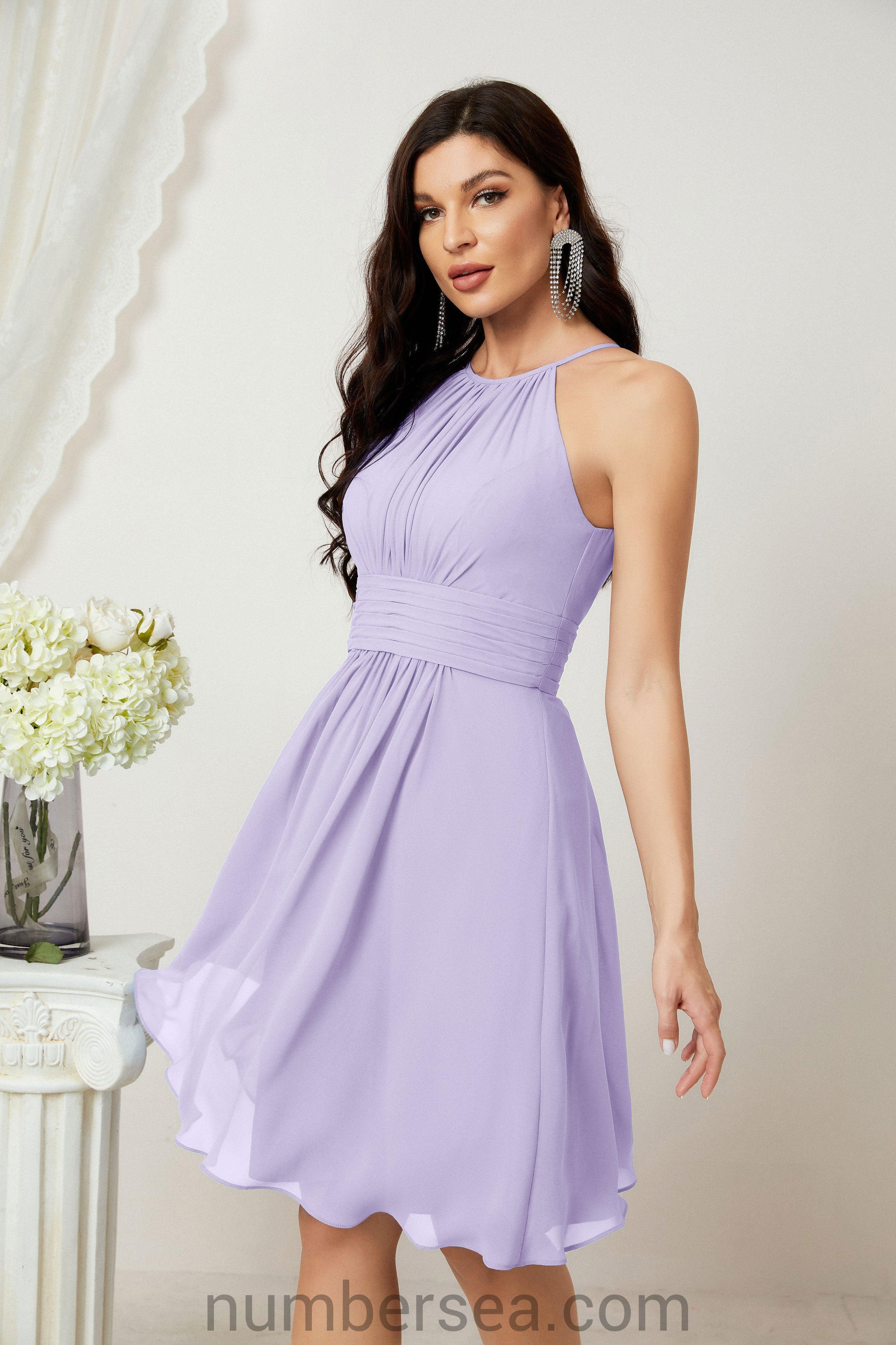 Halter Homecoming Dresses Formal Evening Party Cocktail Dress 28011 - Image 56
