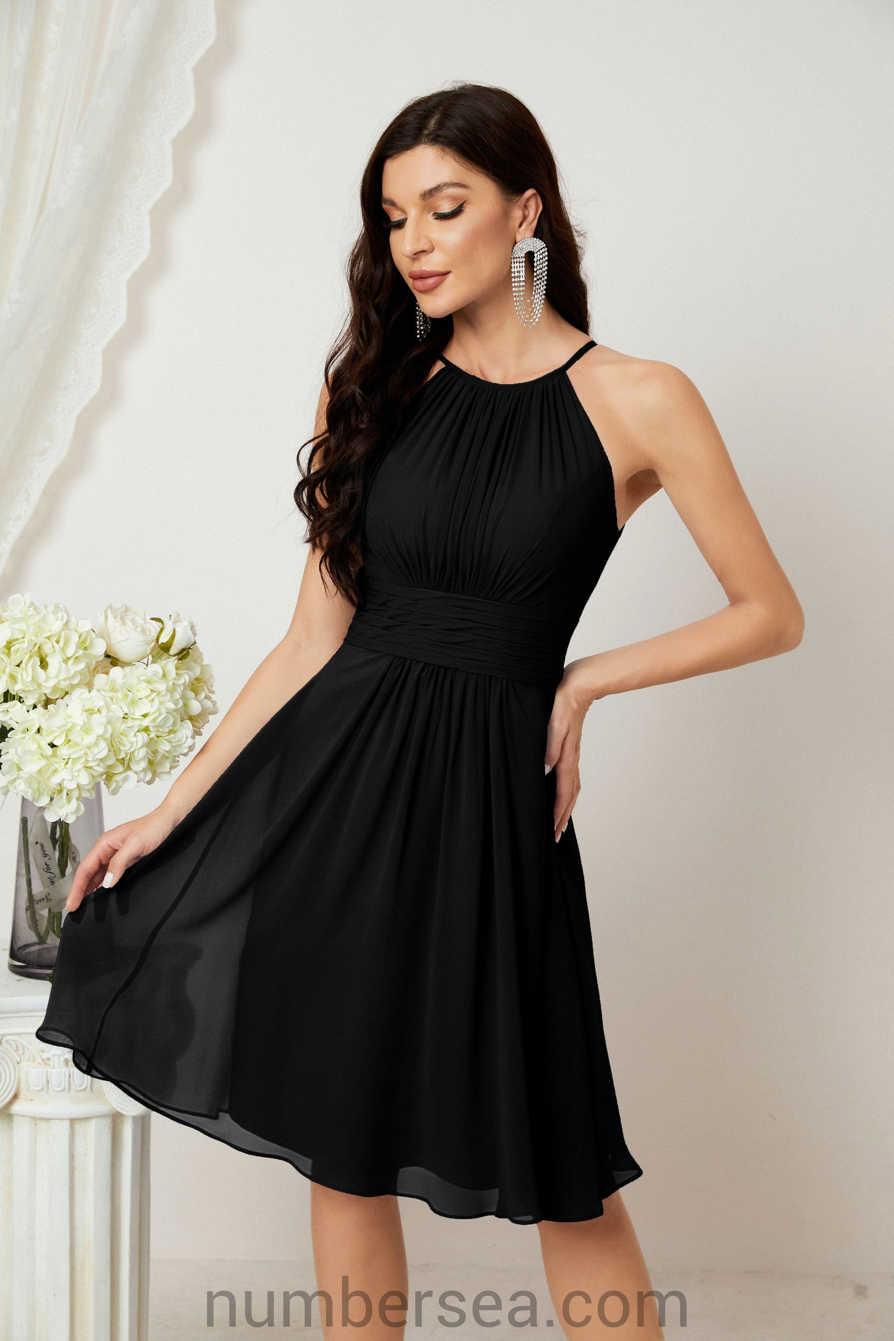 Halter Homecoming Dresses Formal Evening Party Cocktail Dress 28011 - Image 59