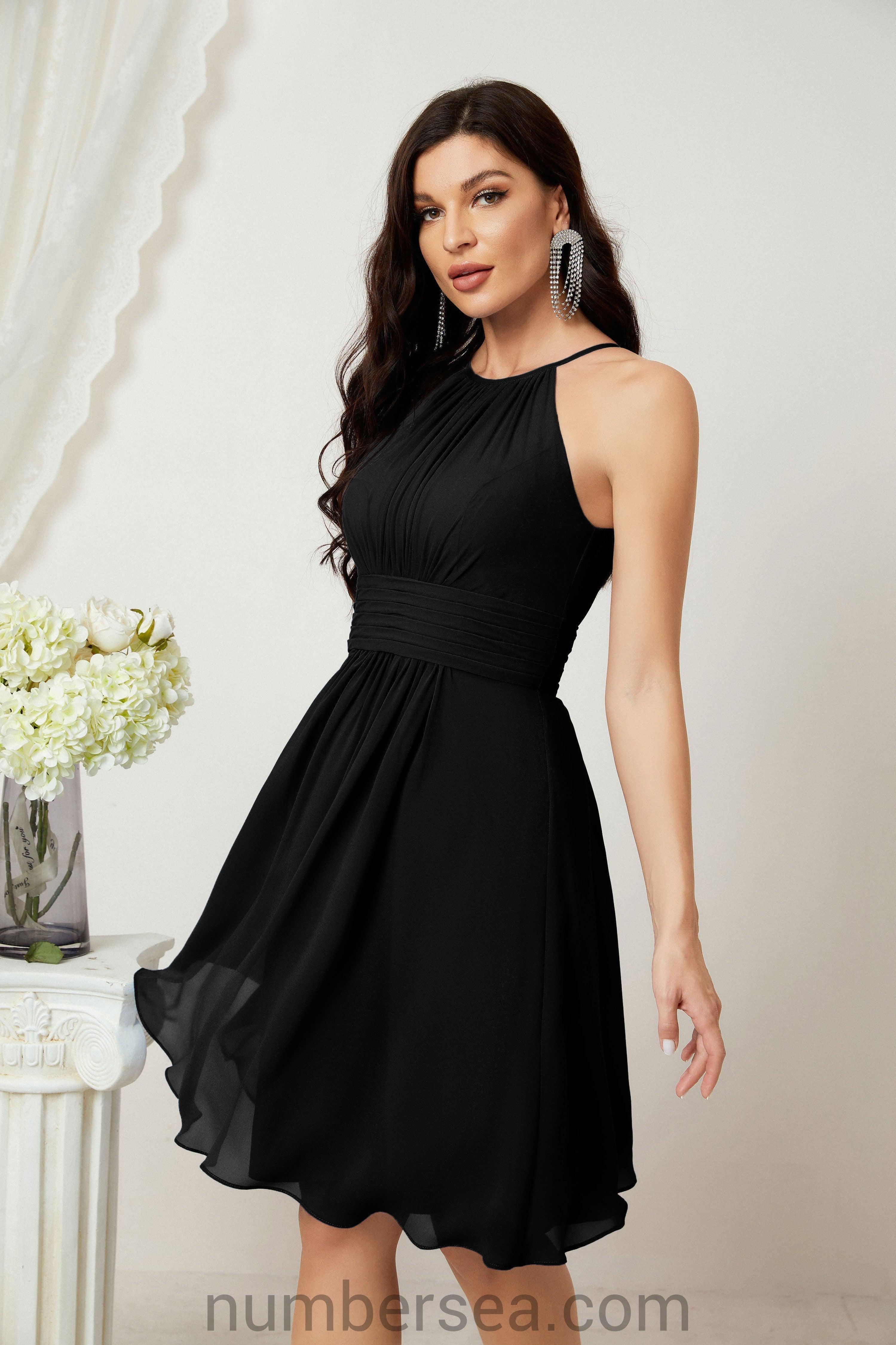 Halter Homecoming Dresses Formal Evening Party Cocktail Dress 28011 - Image 60