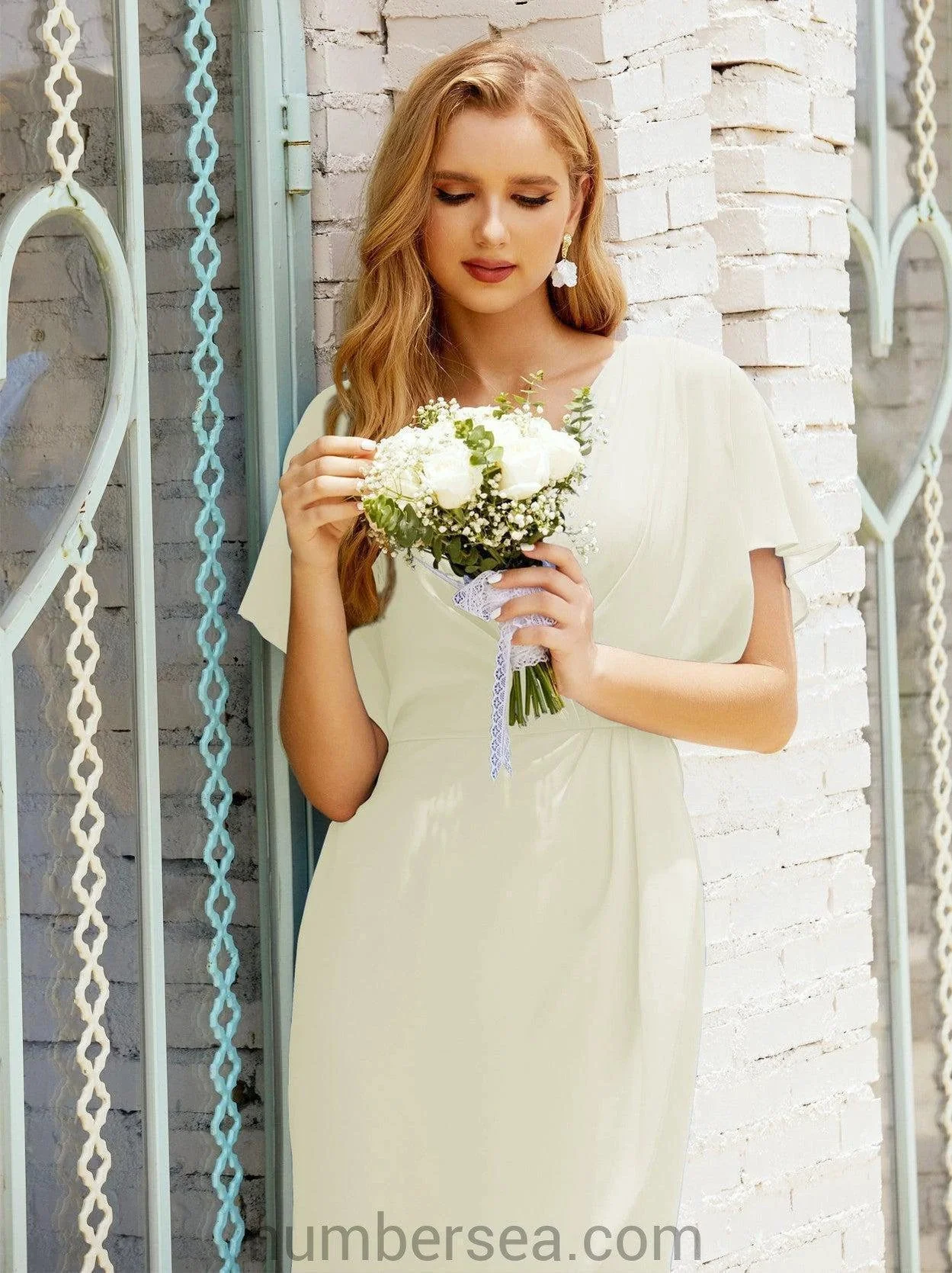 Homecoming Dresses Knee Length Sleeveless Prom Gowns 28021 - Image 104