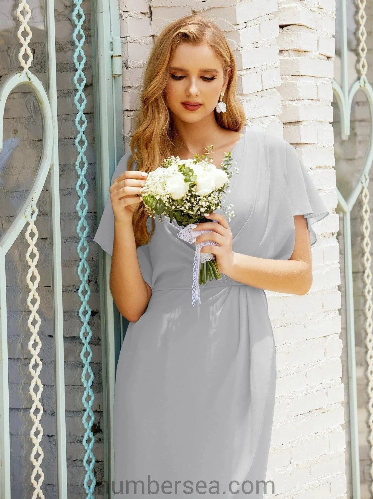 Homecoming Dresses Knee Length Sleeveless Prom Gowns 28021 - Image 108