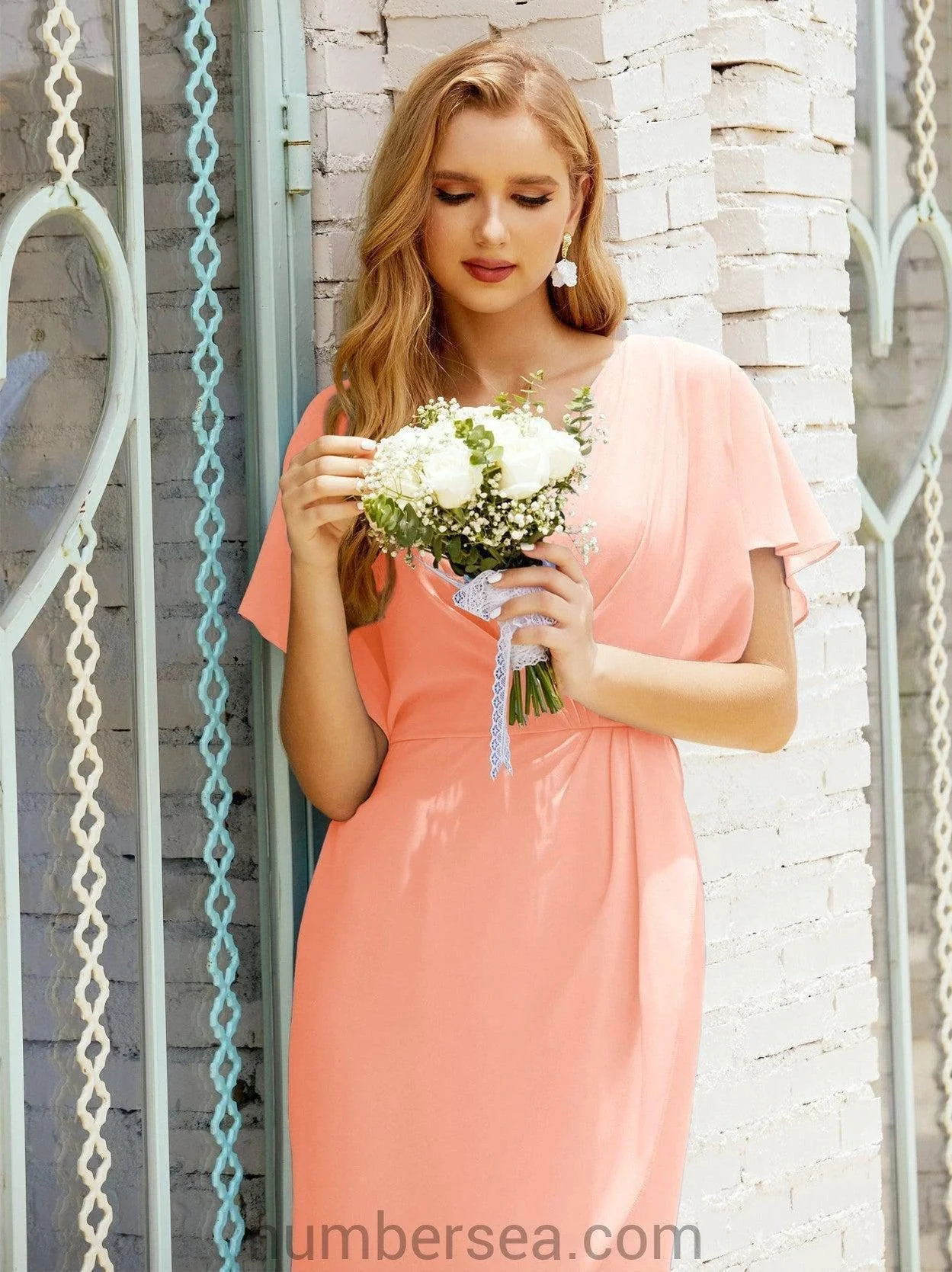 Homecoming Dresses Knee Length Sleeveless Prom Gowns 28021 - Image 116