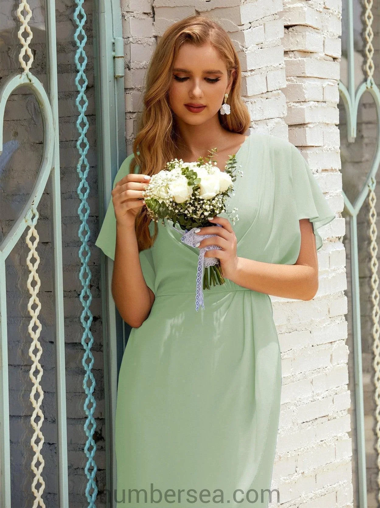 Homecoming Dresses Knee Length Sleeveless Prom Gowns 28021 - Image 20