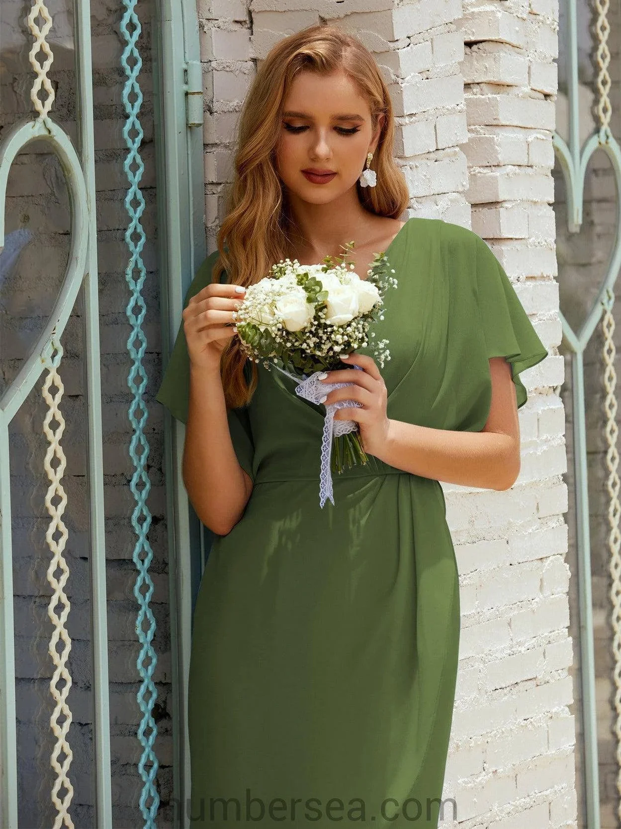 Homecoming Dresses Knee Length Sleeveless Prom Gowns 28021 - Image 28