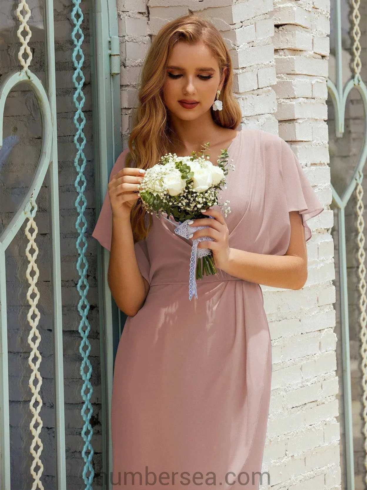 Homecoming Dresses Knee Length Sleeveless Prom Gowns 28021 - Image 36