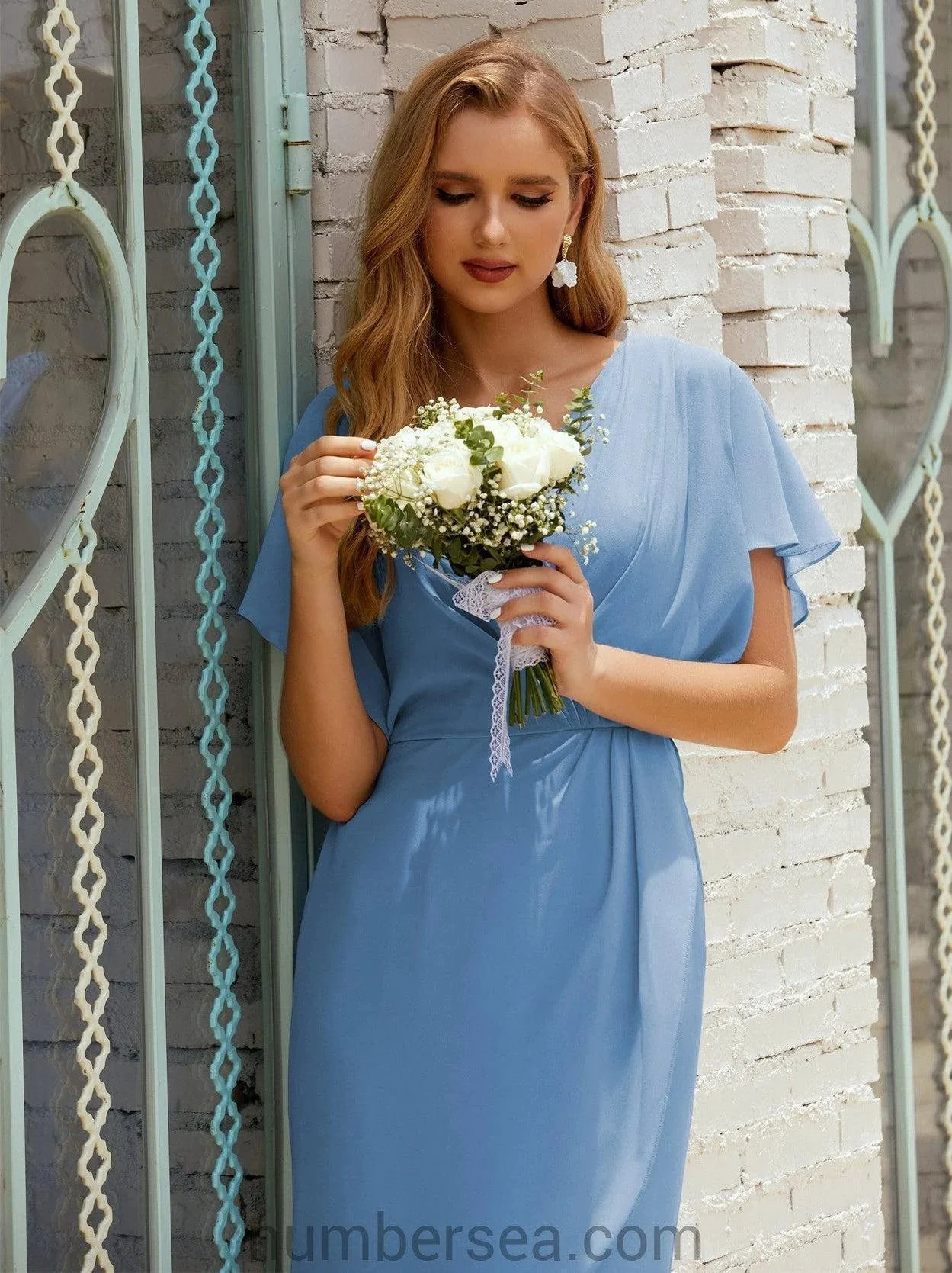 Homecoming Dresses Knee Length Sleeveless Prom Gowns 28021 - Image 40