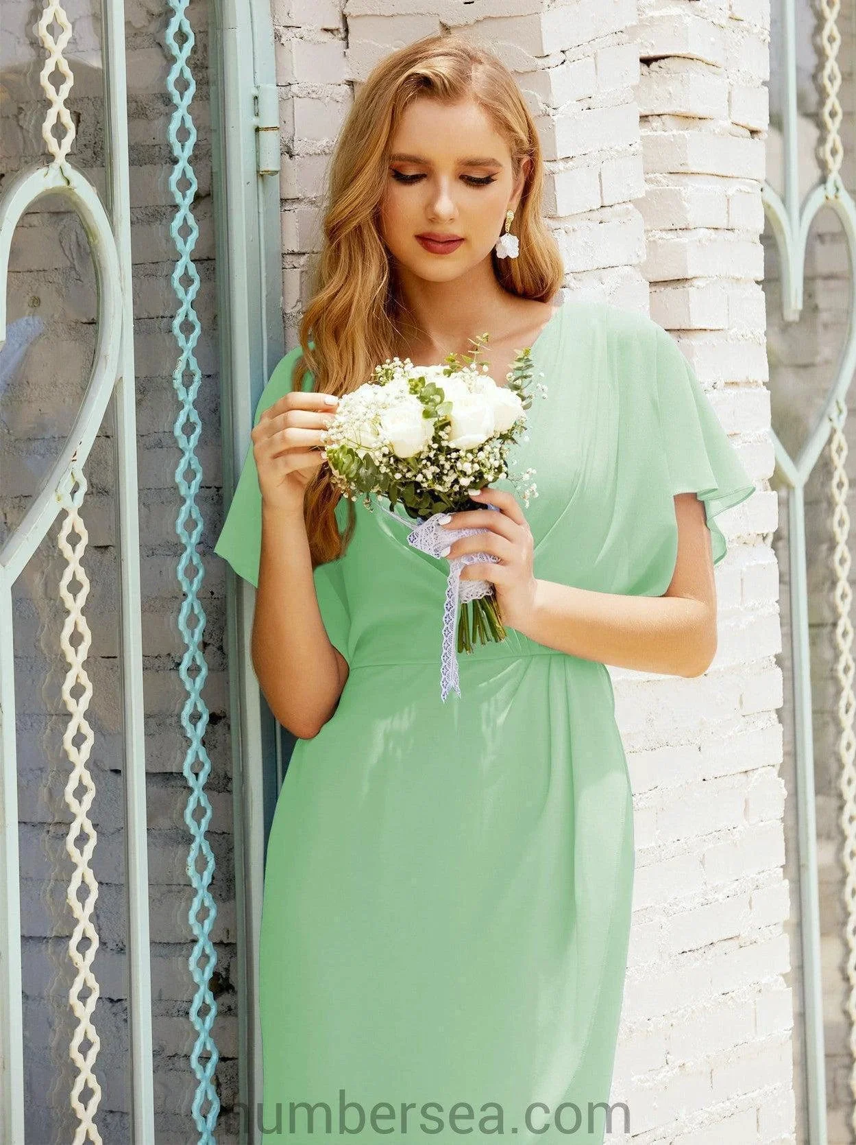 Homecoming Dresses Knee Length Sleeveless Prom Gowns 28021 - Image 88