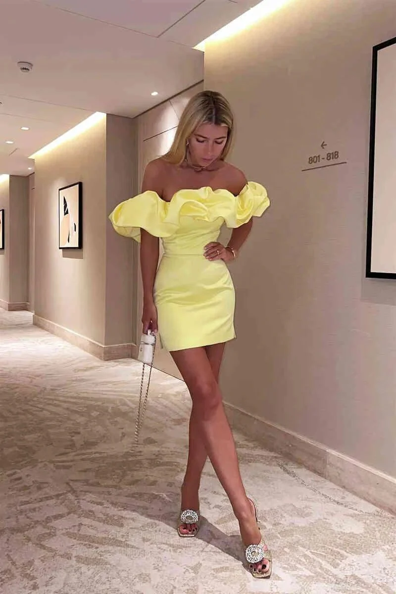 Mini Dress Party Dresses for Women Homecoming Dresses SYH2 - Image 4
