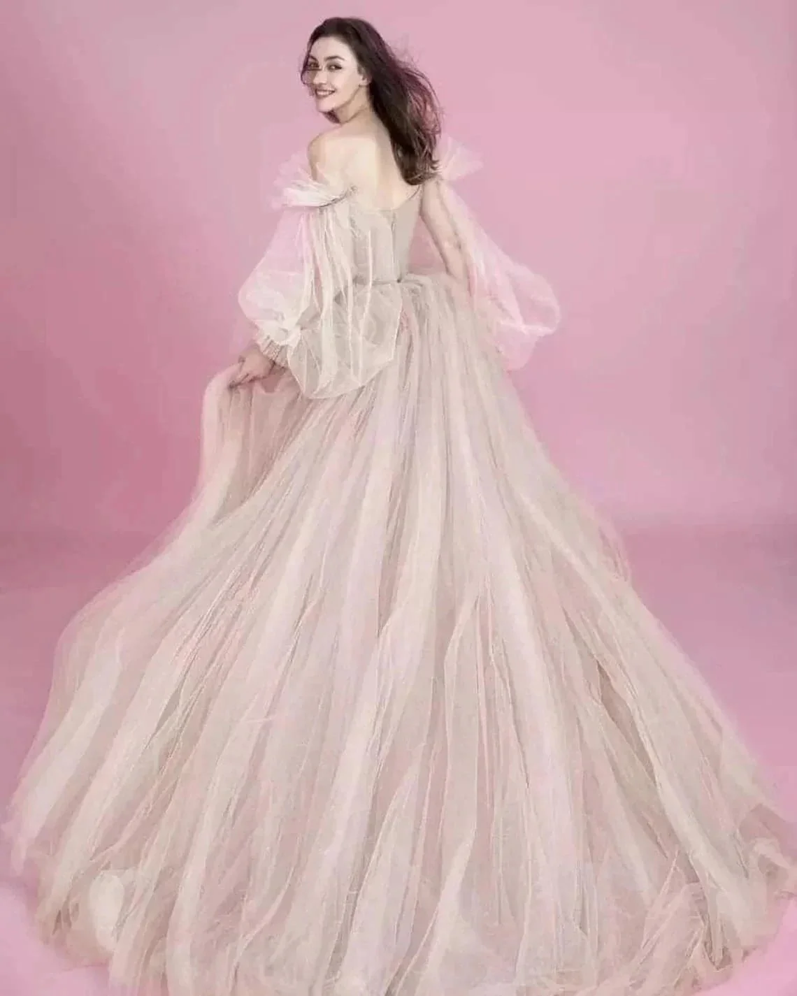 Boho Engagement Formal Evening Birthday Dress SYP29 - Image 2
