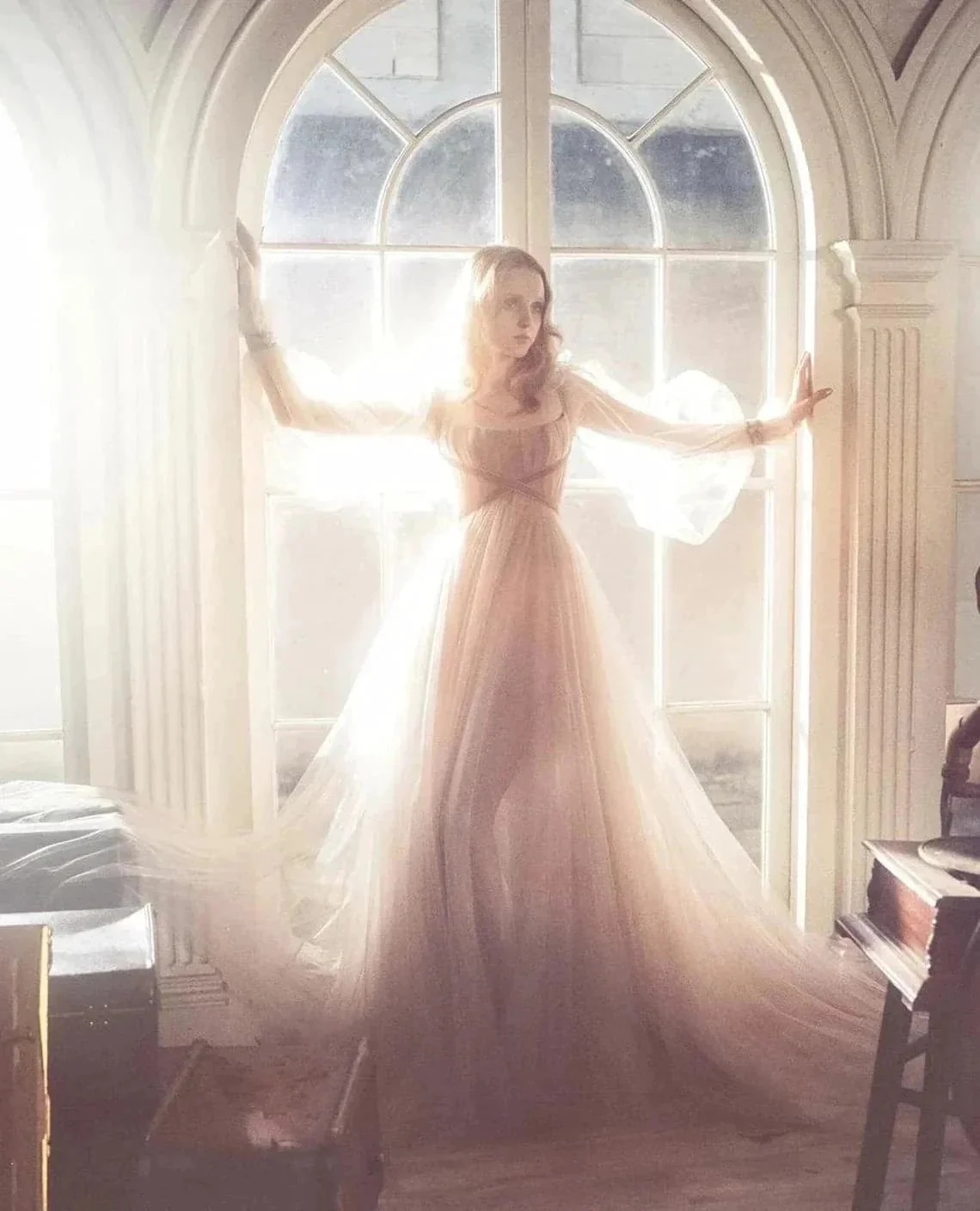 Boho Engagement Formal Evening Birthday Dress SYP29 - Image 3