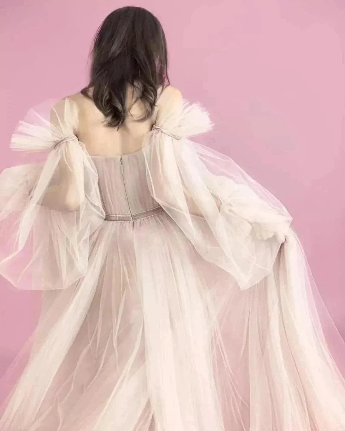 Boho Engagement Formal Evening Birthday Dress SYP29 - Image 6