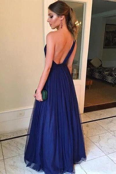 One Shoulder Prom Dress Holiday Party Outfit SYP15 - Image 2