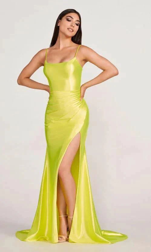 Satin Fuchsia Prom Dress SYP72 - Image 5
