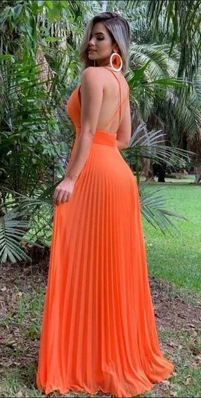 Sexy Long Prom Dress Fashion School Dance Dress SYP30 - Image 2