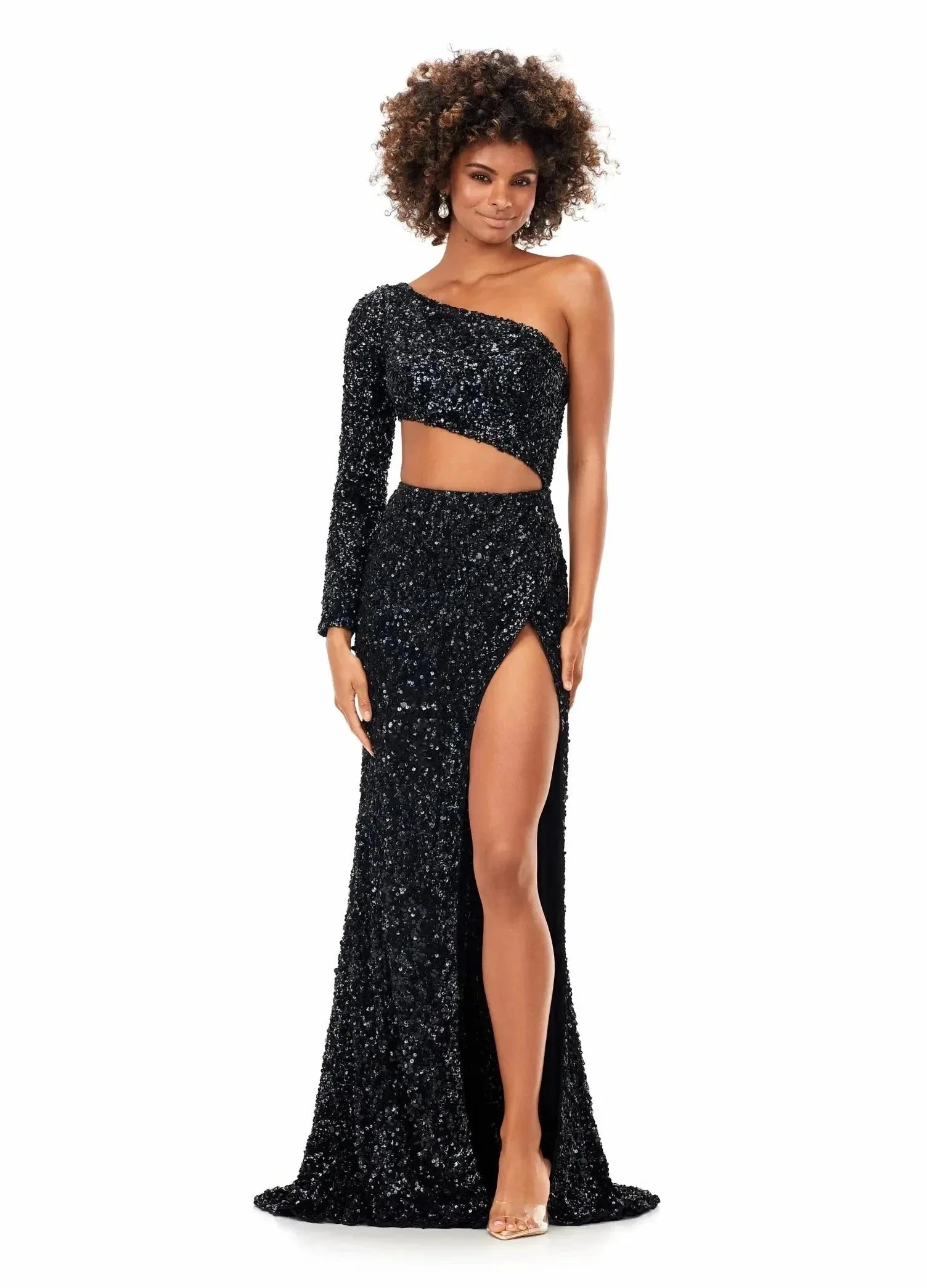 Side Cut Out Prom Dresses with Split SYP162 - Image 6