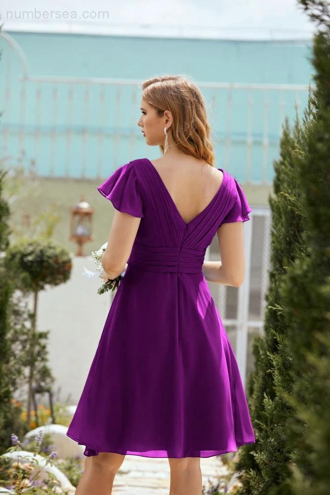 Knee Length Homecoming Dresses Formal Cocktail Prom Gown 28013 - Image 107