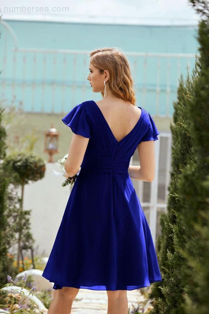 Knee Length Homecoming Dresses Formal Cocktail Prom Gown 28013 - Image 110