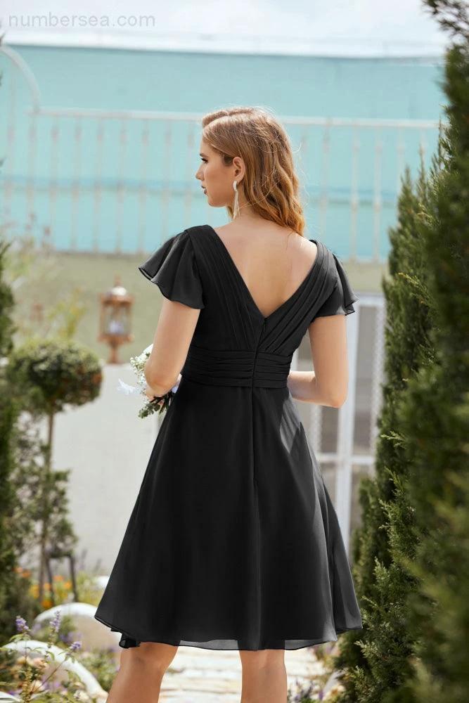 Knee Length Homecoming Dresses Formal Cocktail Prom Gown 28013 - Image 113