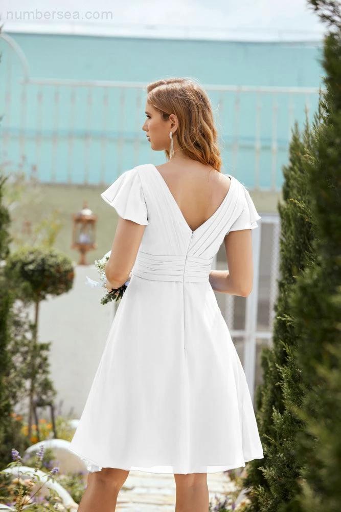 Knee Length Homecoming Dresses Formal Cocktail Prom Gown 28013 - Image 125