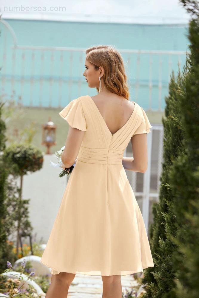 Knee Length Homecoming Dresses Formal Cocktail Prom Gown 28013 - Image 23