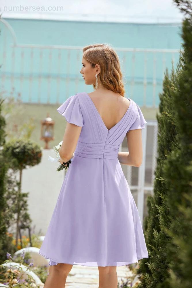 Knee Length Homecoming Dresses Formal Cocktail Prom Gown 28013 - Image 41