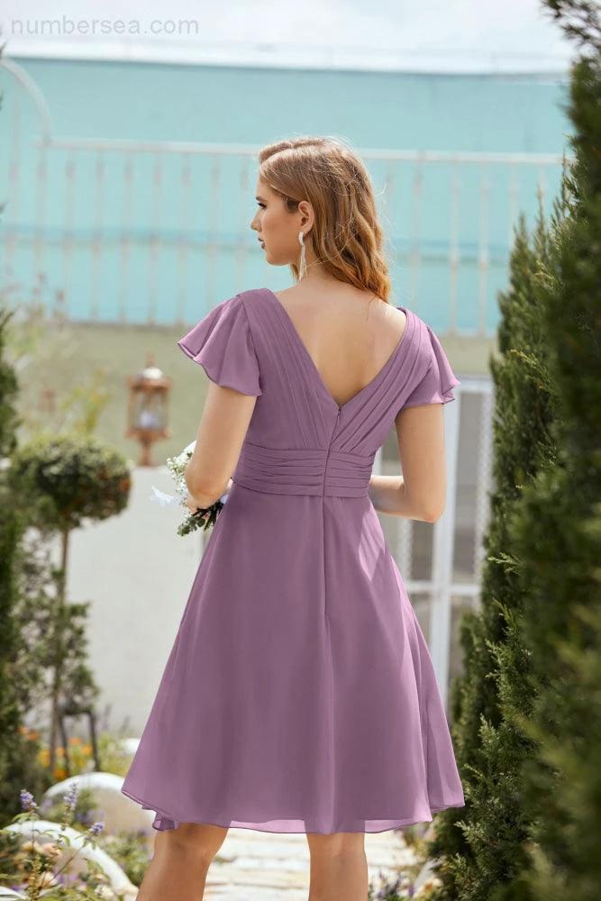 Knee Length Homecoming Dresses Formal Cocktail Prom Gown 28013 - Image 62