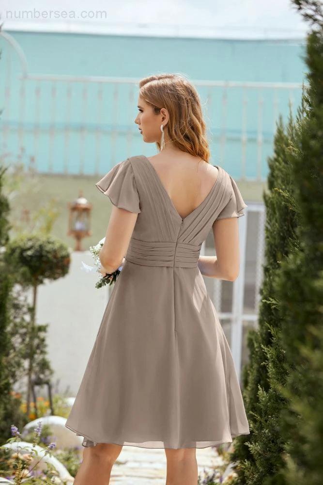 Knee Length Homecoming Dresses Formal Cocktail Prom Gown 28013 - Image 71