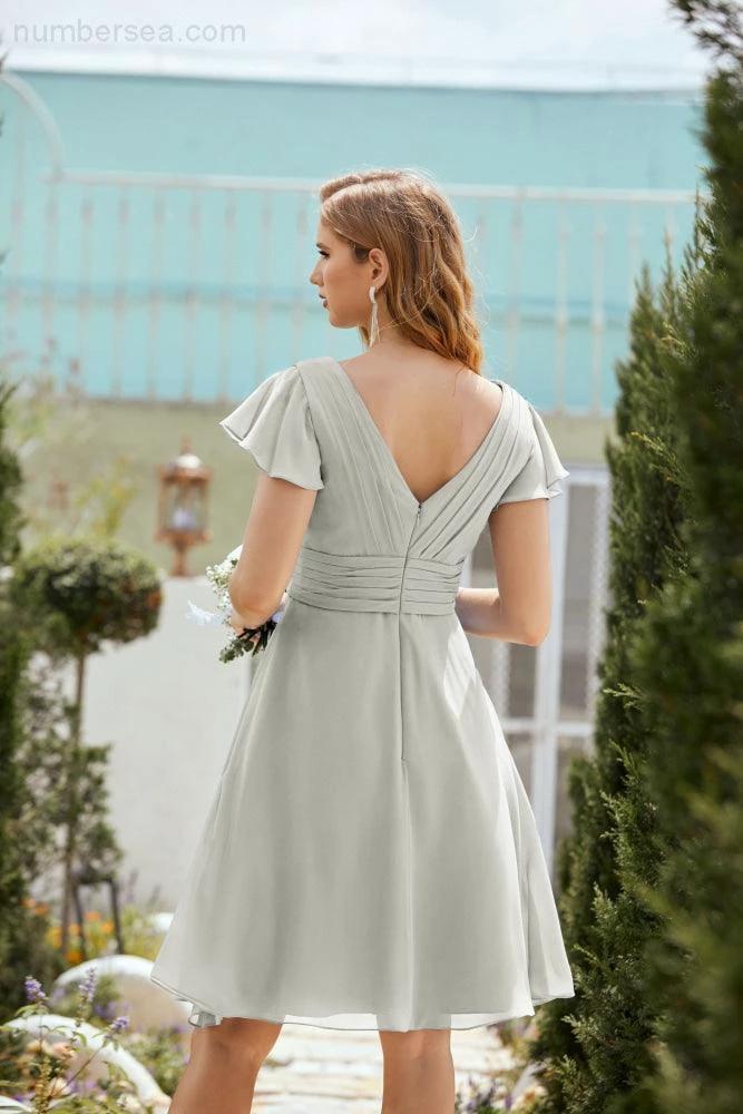 Knee Length Homecoming Dresses Formal Cocktail Prom Gown 28013 - Image 80