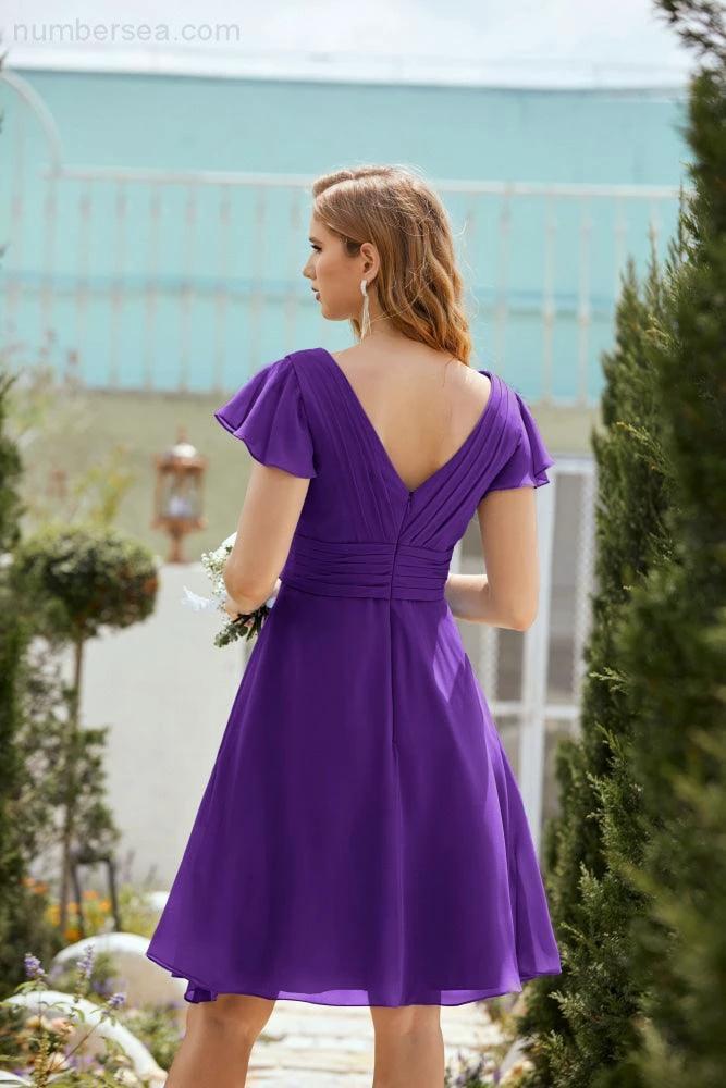 Knee Length Homecoming Dresses Formal Cocktail Prom Gown 28013 - Image 83