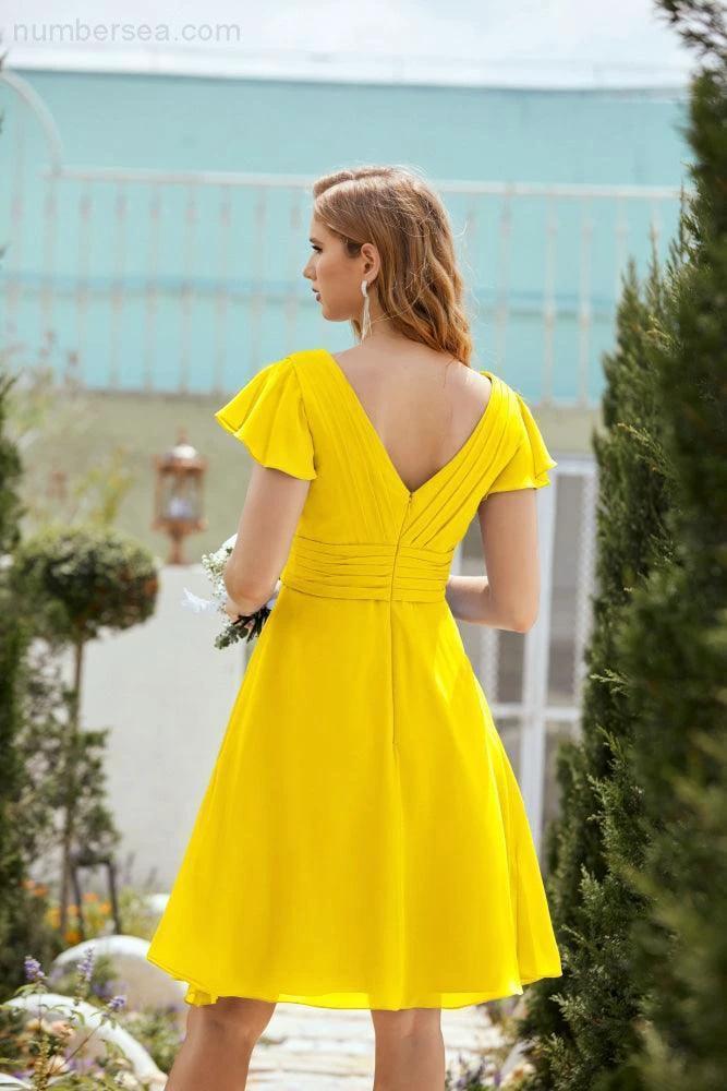 Knee Length Homecoming Dresses Formal Cocktail Prom Gown 28013 - Image 98