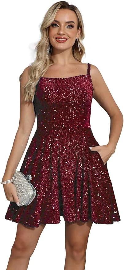 Light Blue Short Prom Dresses SYH97 - Image 5