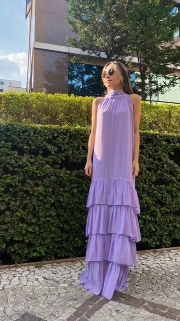 Lilac Long Prom Dress Evening Gown Y5063 - Image 2