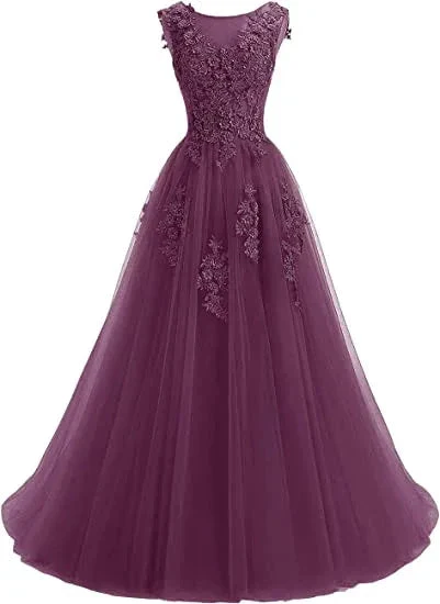 Long Formal Dresses For Women Evening Dress Bridesmaid Dress Lace Appliques Graduation Gowns Y1848 - Image 5