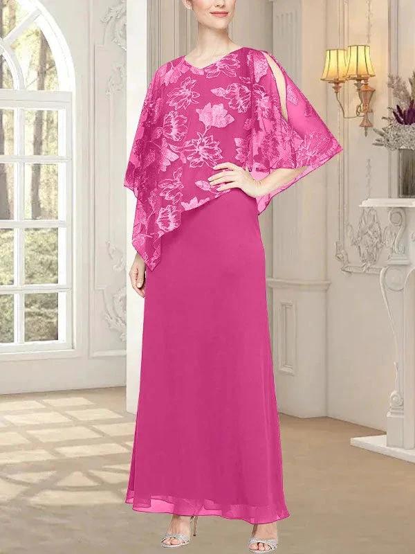 Long Glitter Mesh Dress with Novelty Asymmetric Overlay Bodice - Image 12