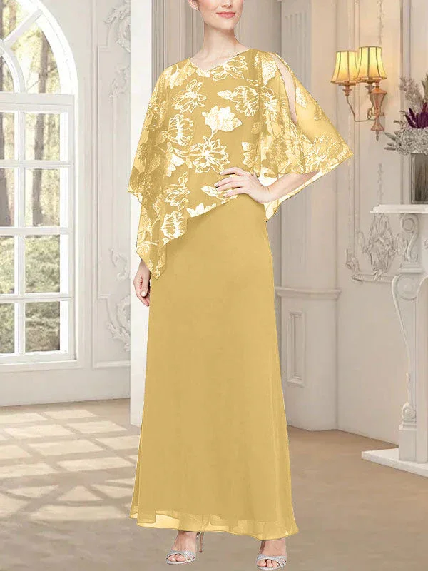 Long Glitter Mesh Dress with Novelty Asymmetric Overlay Bodice - Image 13