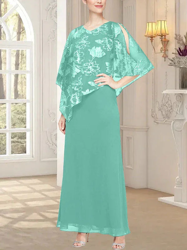 Long Glitter Mesh Dress with Novelty Asymmetric Overlay Bodice - Image 17