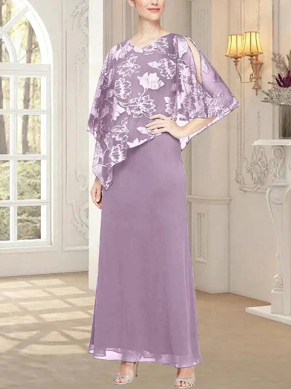 Long Glitter Mesh Dress with Novelty Asymmetric Overlay Bodice - Image 21