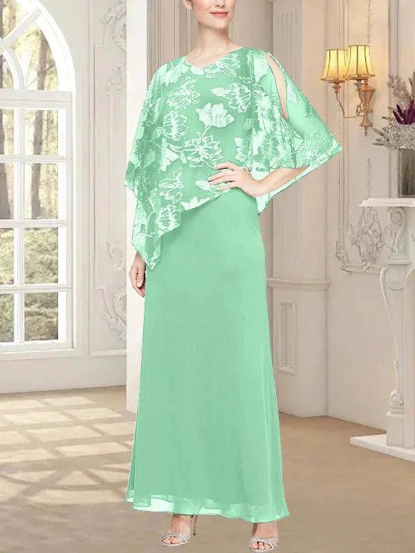 Long Glitter Mesh Dress with Novelty Asymmetric Overlay Bodice - Image 22